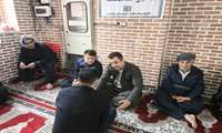 برپایی میز خدمت در نماز جمعه به مناسبت سالروز آزادسازی خرمشهر و دومین سالگرد شهادت شهید رئیسی